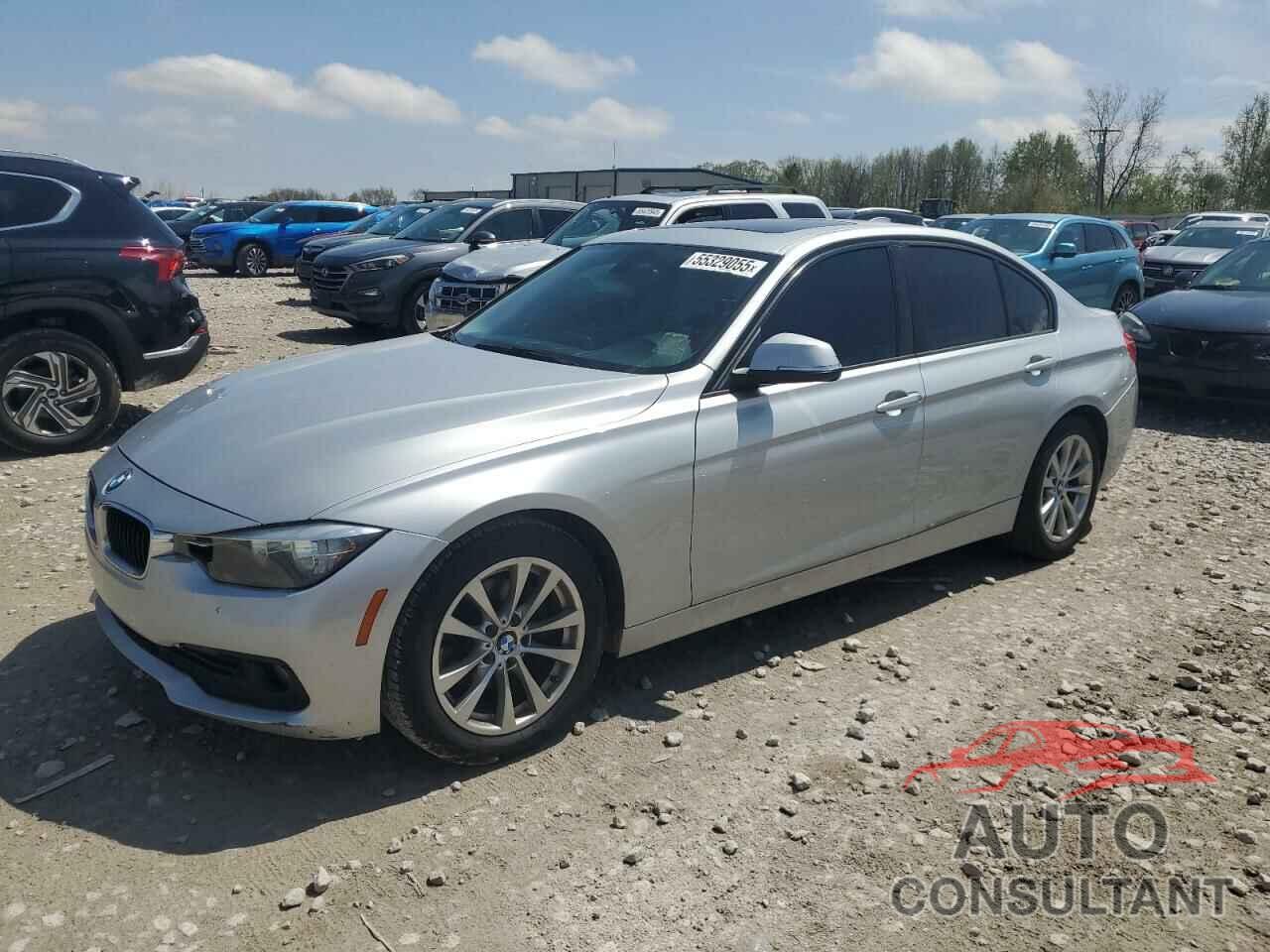 BMW 3 SERIES 2017 - WBA8E1G53HNU13943