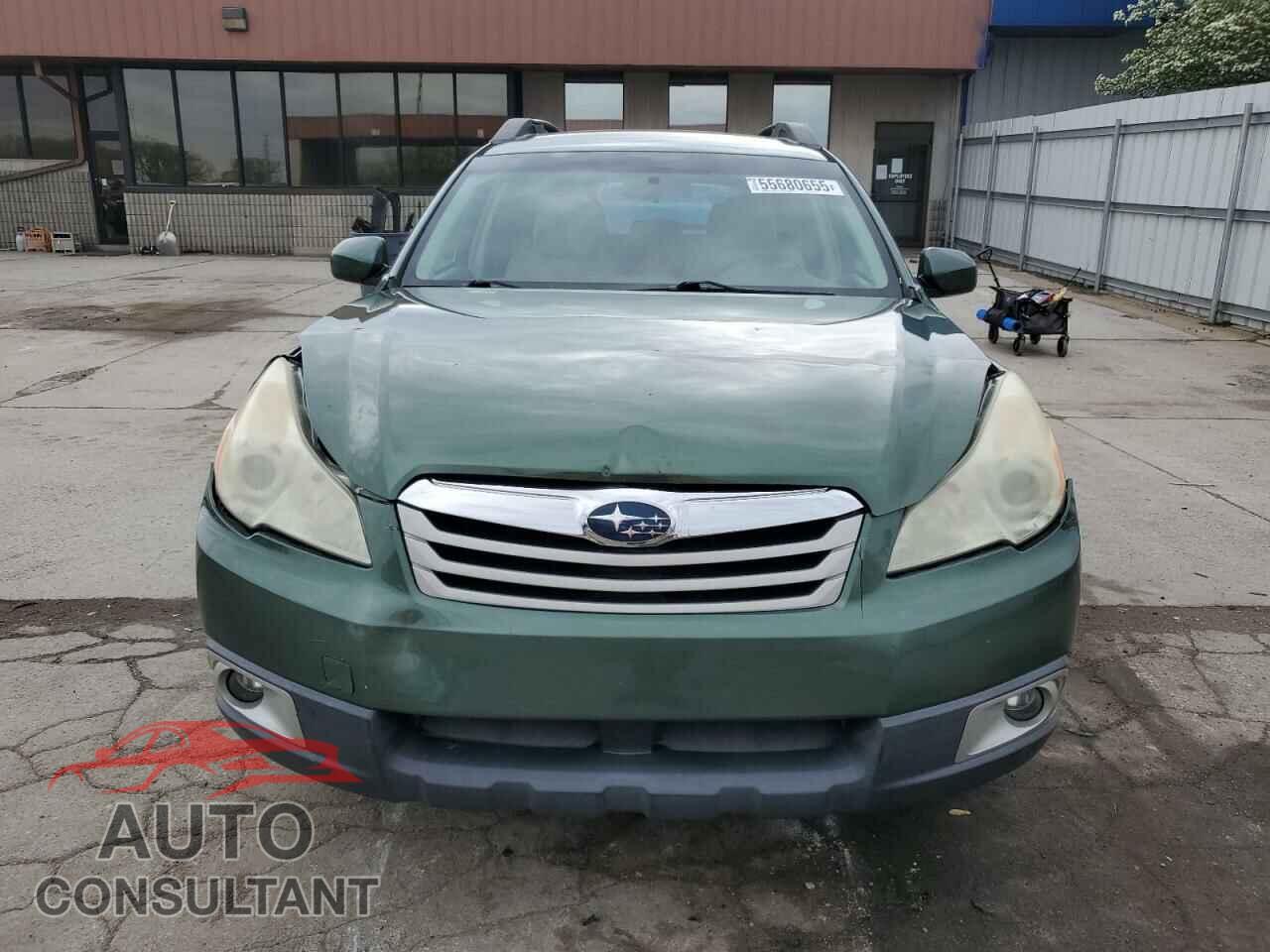 SUBARU OUTBACK 2011 - 4S4BRBCC0B3315619