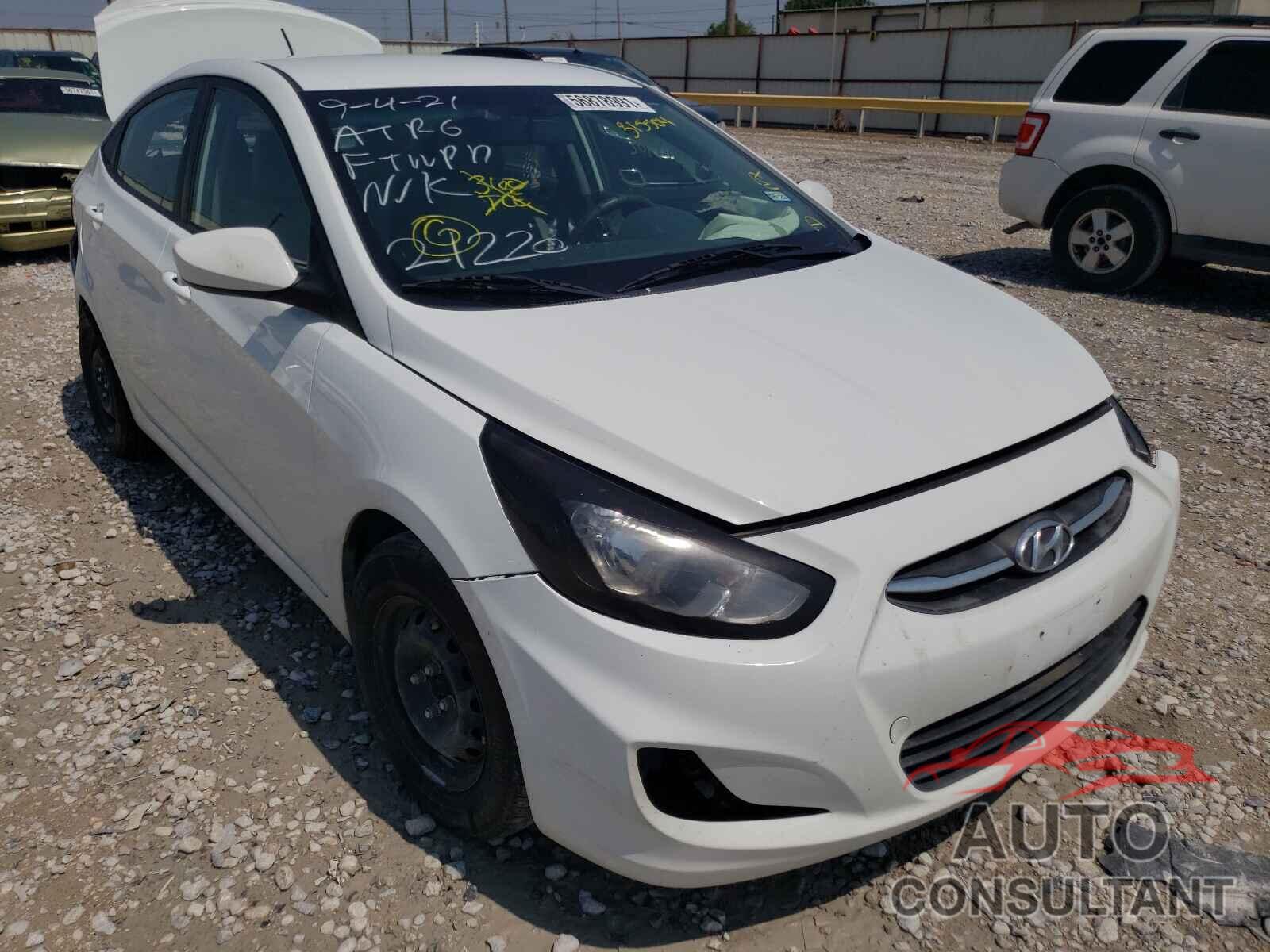 HYUNDAI ACCENT 2017 - KMHCT4AE4HU315504