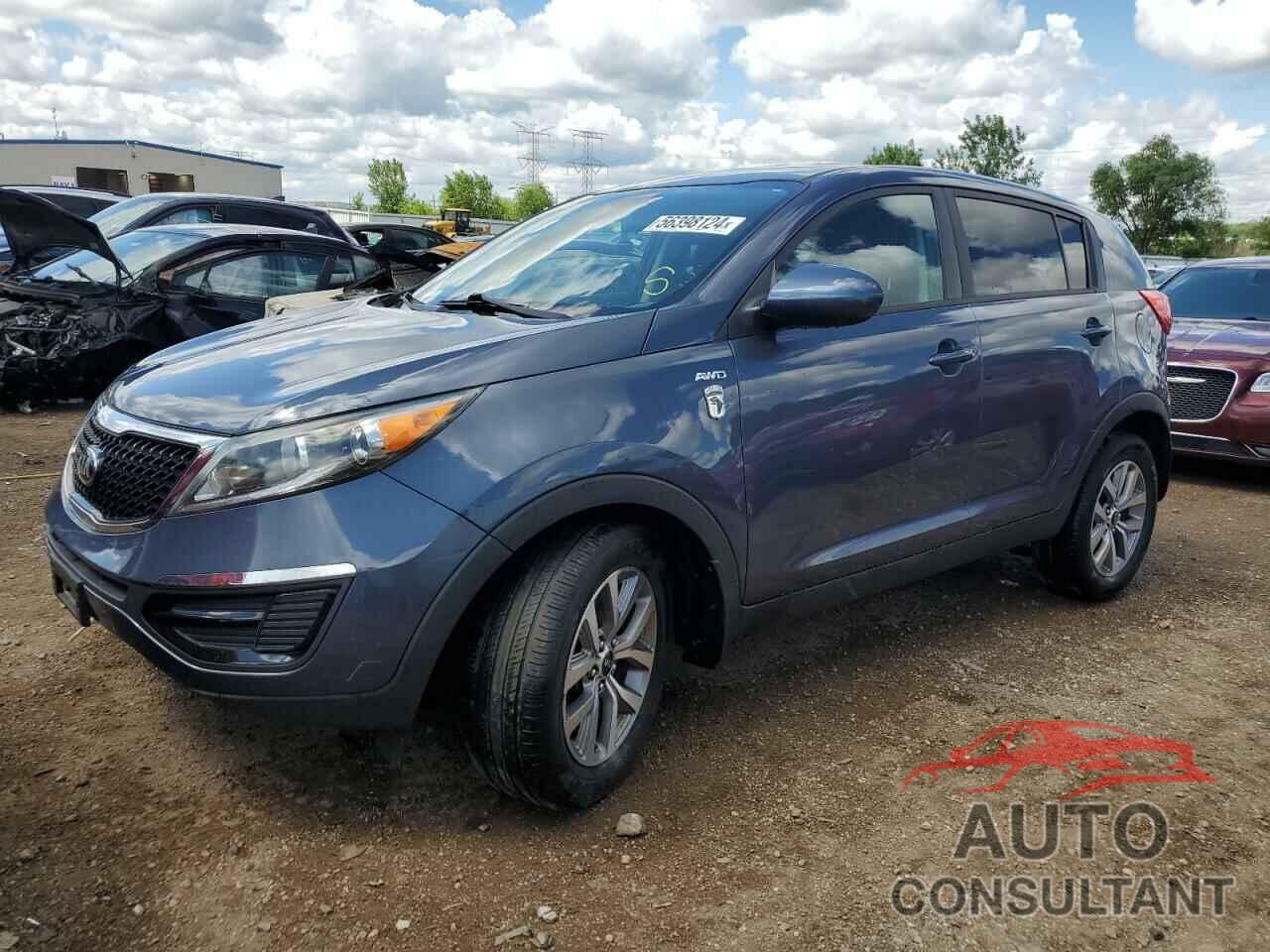 KIA SPORTAGE 2016 - KNDPBCAC4G7865347