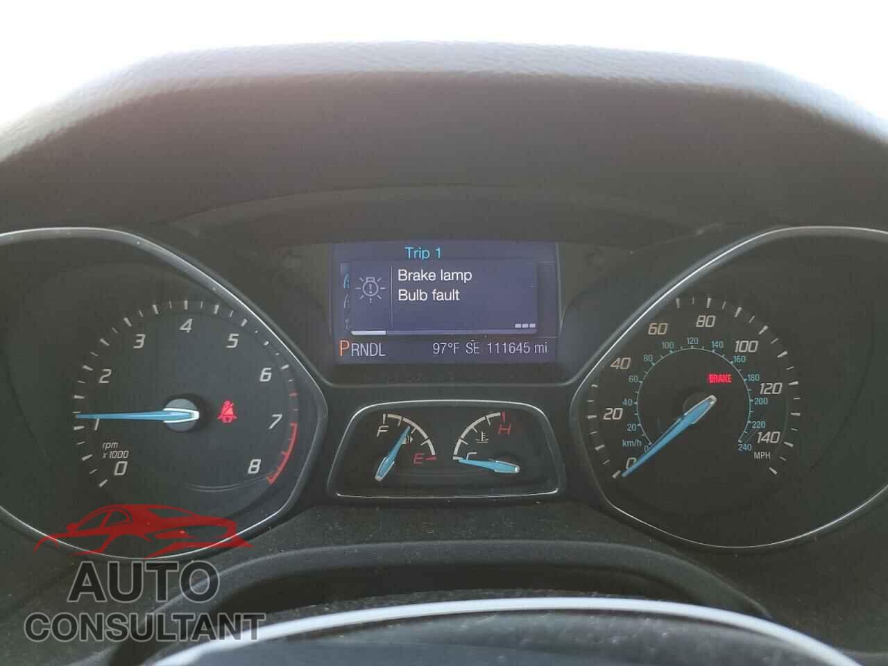 FORD FOCUS 2013 - 1FADP3F25DL222034