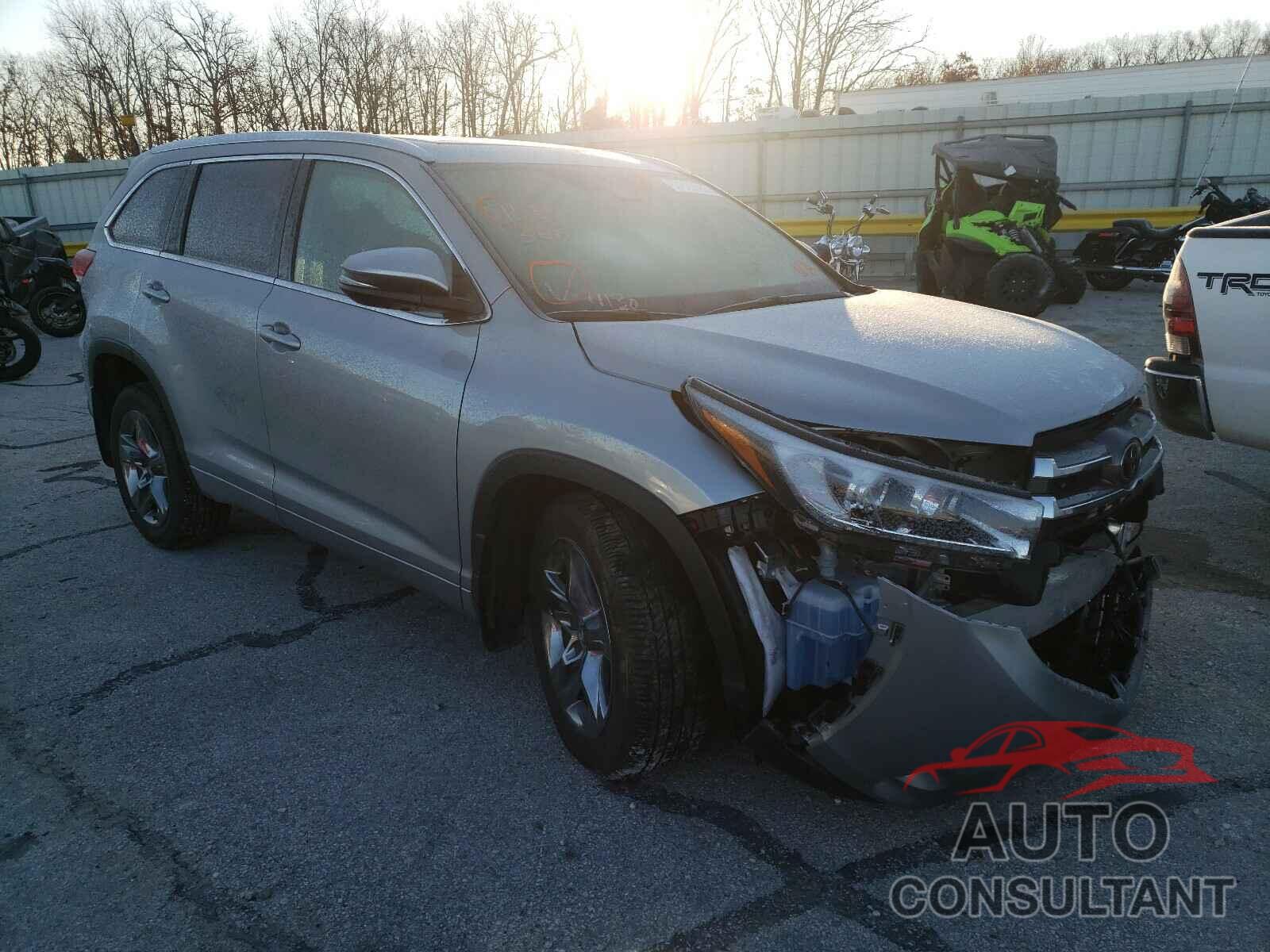 TOYOTA HIGHLANDER 2019 - 5TDDZRFH1KS980301