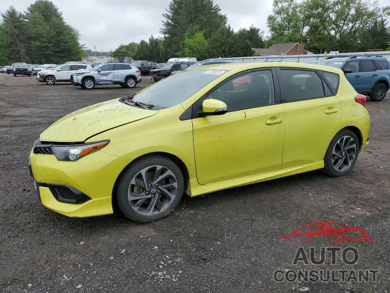 TOYOTA SCION 2016 - JTNKARJEXGJ516757