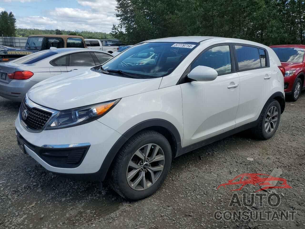 KIA SPORTAGE 2016 - KNDPB3AC9G7866770