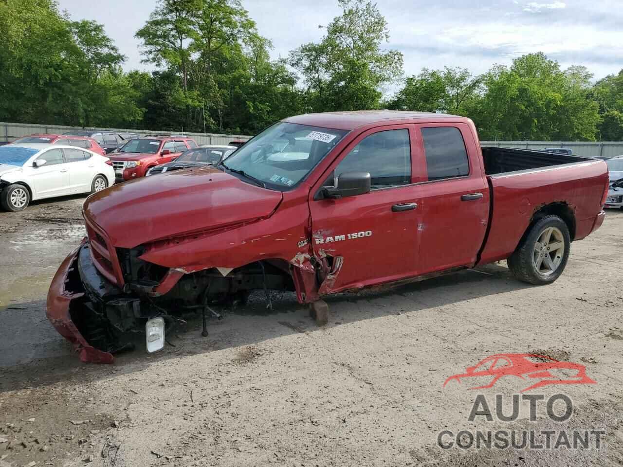 DODGE RAM 1500 2012 - 1C6RD7FT7CS282451