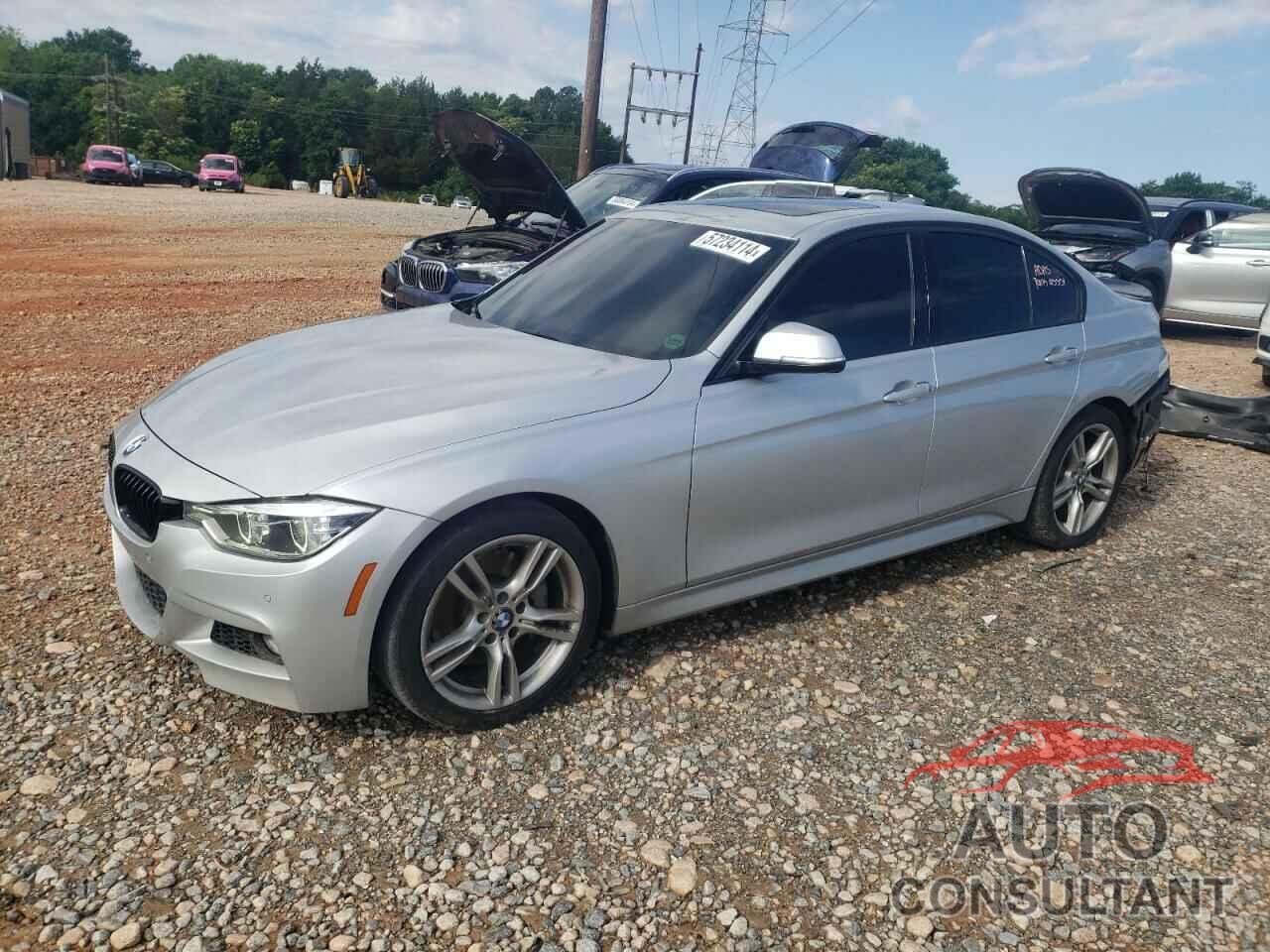 BMW 3 SERIES 2017 - WBA8B9C50HK884589