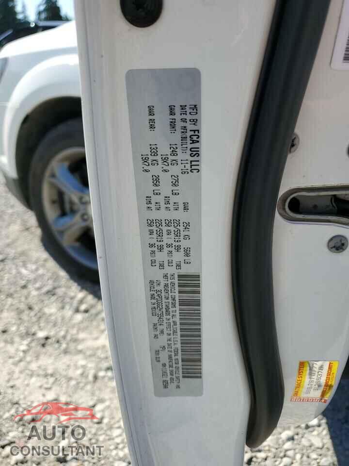 DODGE JOURNEY 2017 - 3C4PDDGG2HT554314