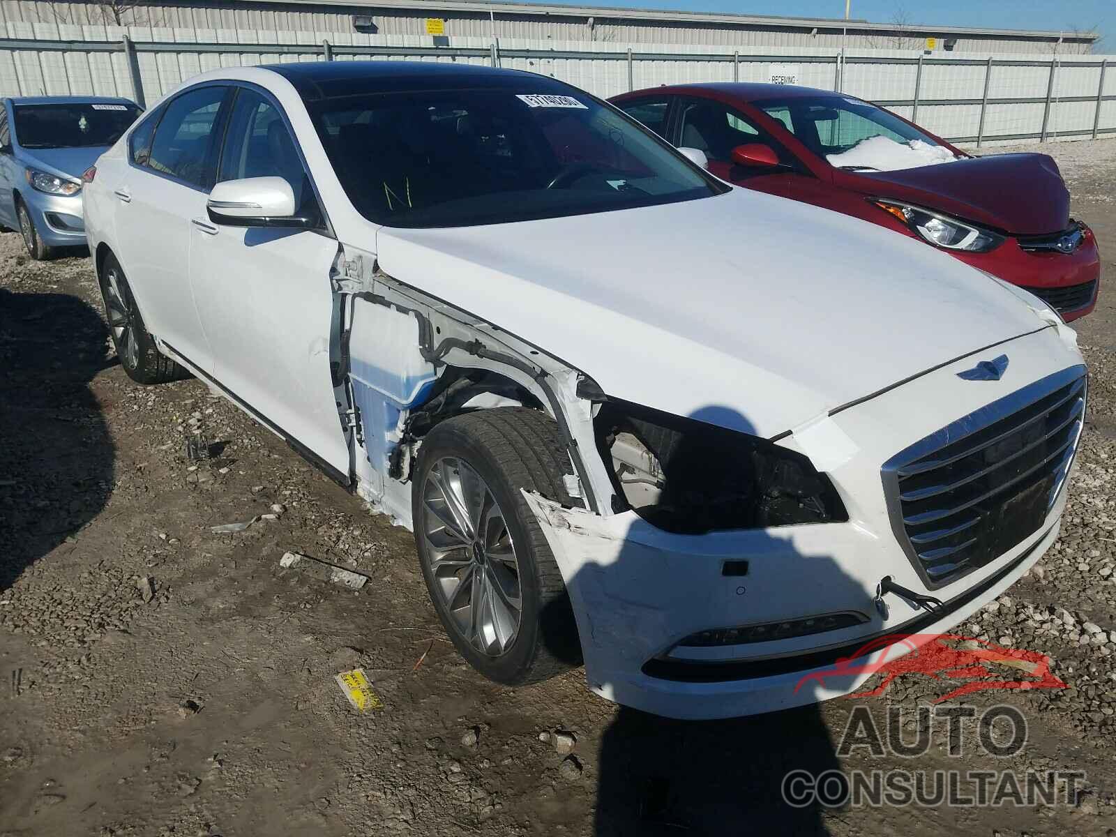 HYUNDAI GENESIS 2016 - KMHGN4JEXGU112417