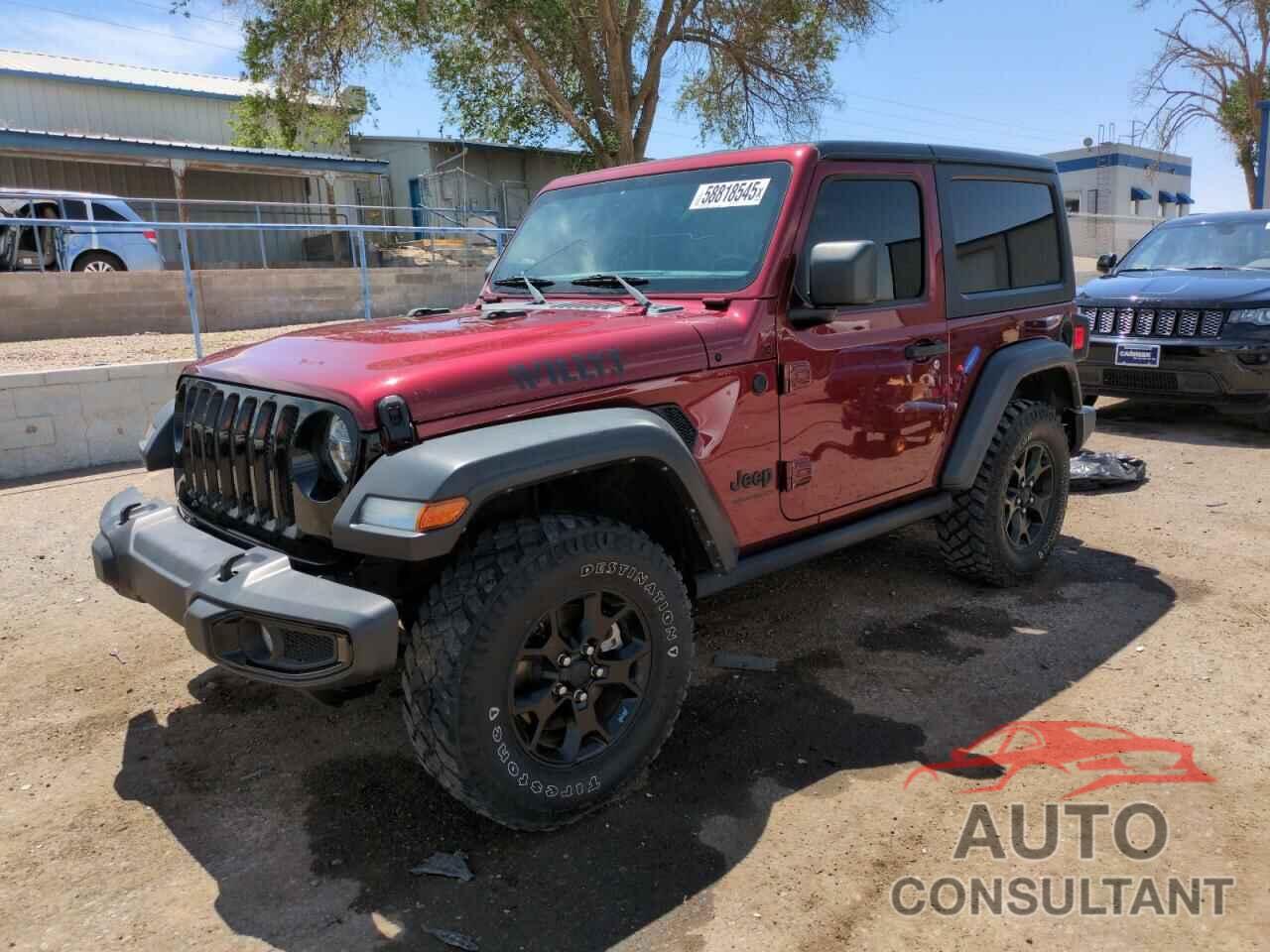 JEEP WRANGLER 2022 - 1C4GJXAN9NW175138