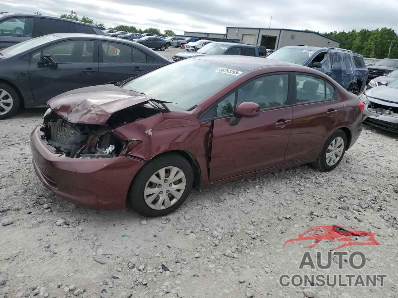 HONDA CIVIC 2012 - 2HGFB2F57CH537937