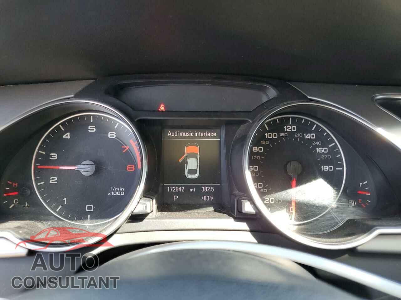 AUDI A5 2011 - WAULFAFR4BA035609