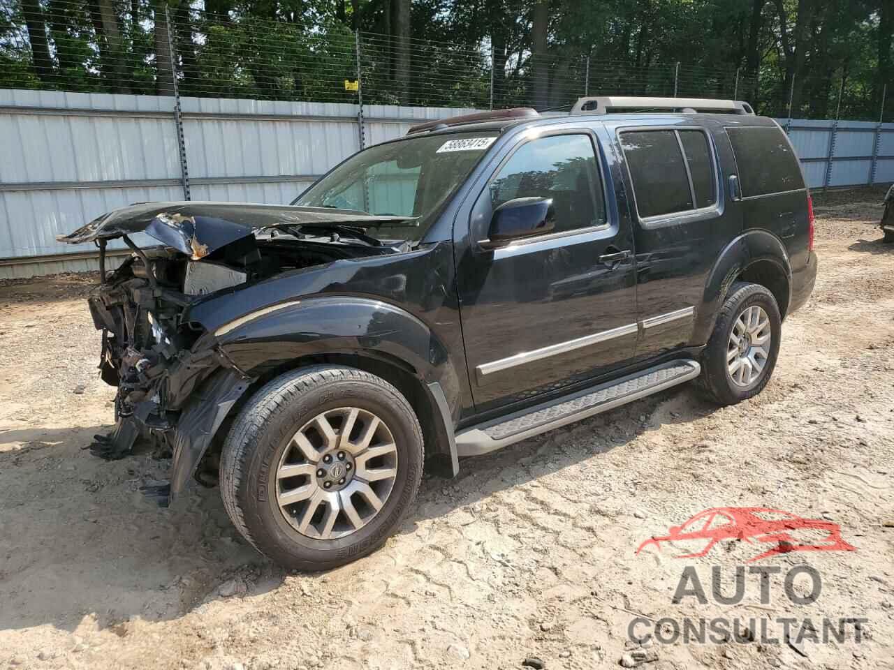 NISSAN PATHFINDER 2011 - 5N1AR1NN2BC608460