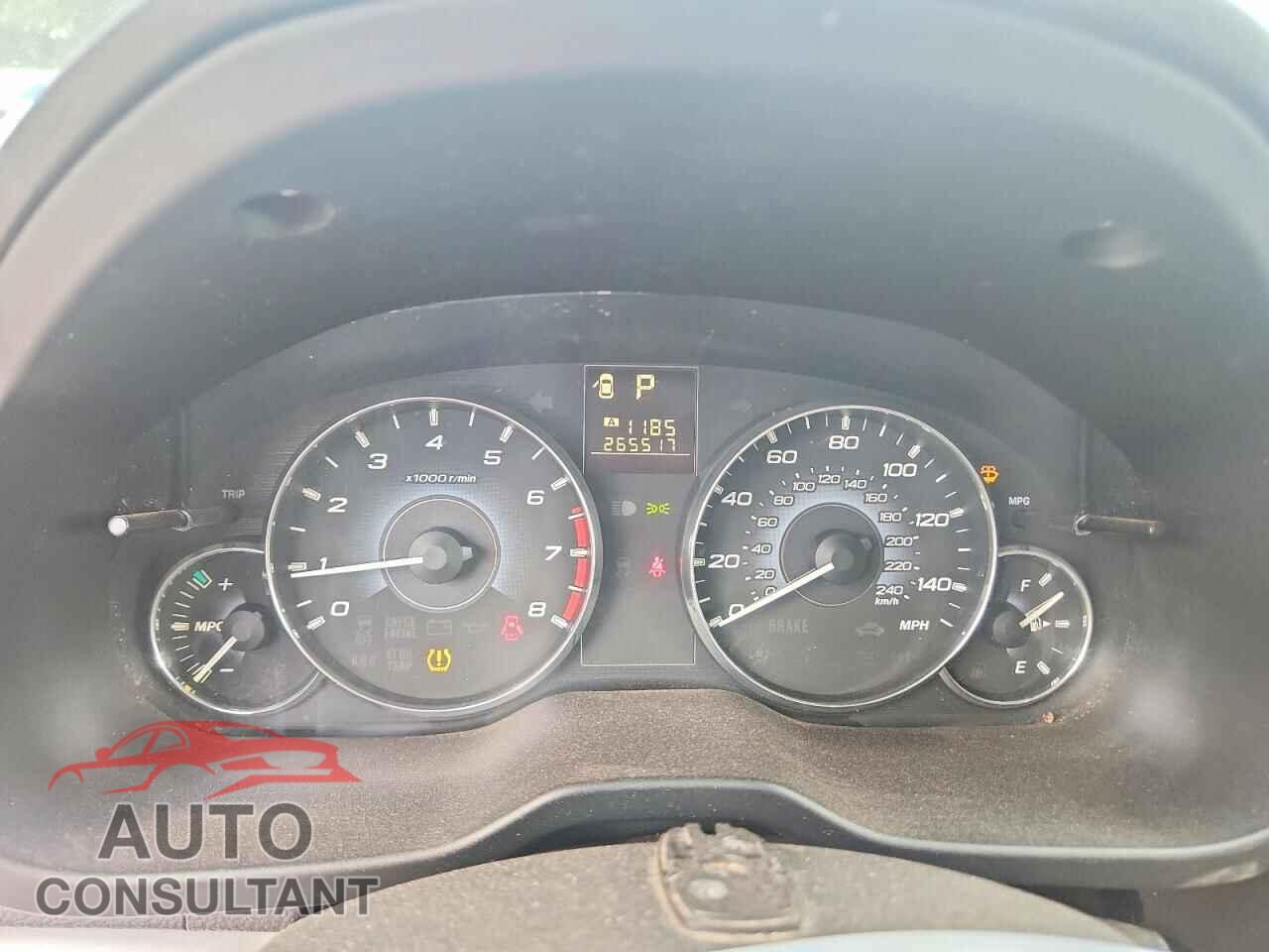 SUBARU OUTBACK 2010 - 4S4BRBCC5A3373143