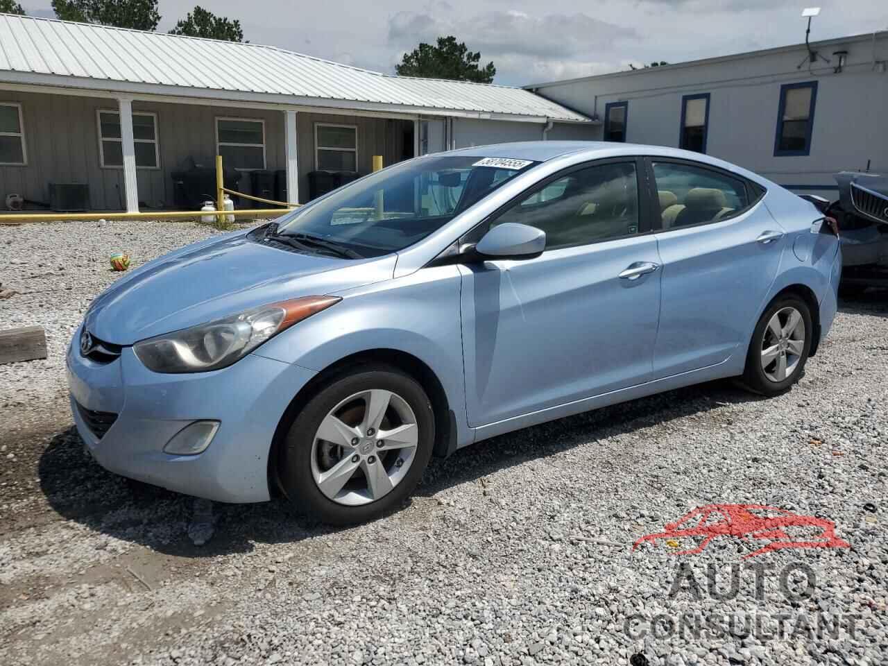 HYUNDAI ELANTRA 2013 - KMHDH4AE8DU491276