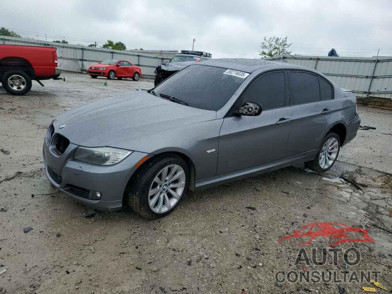 BMW 3 SERIES 2009 - WBAPH77559NM47549