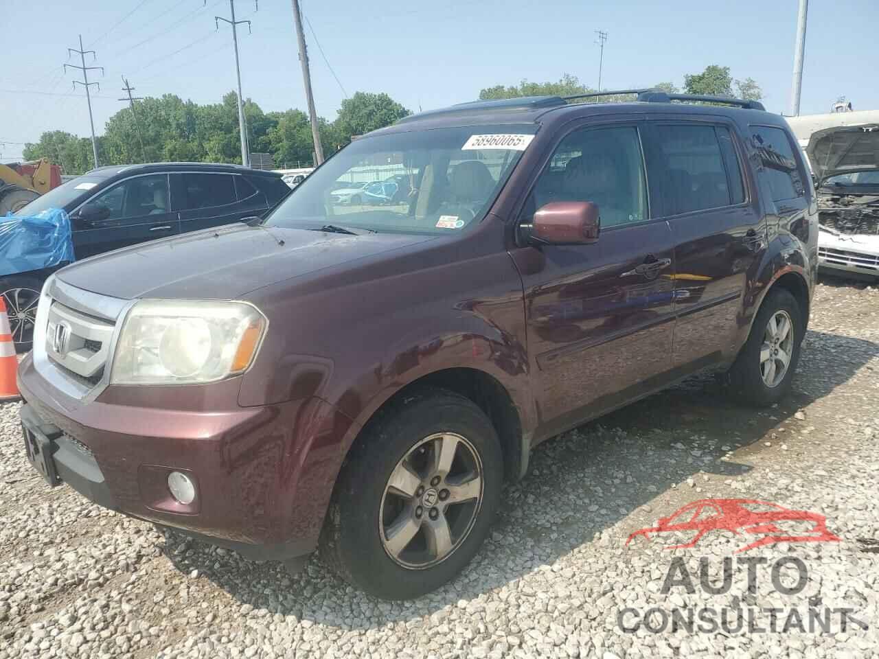HONDA PILOT 2009 - 5FNYF38579B016164