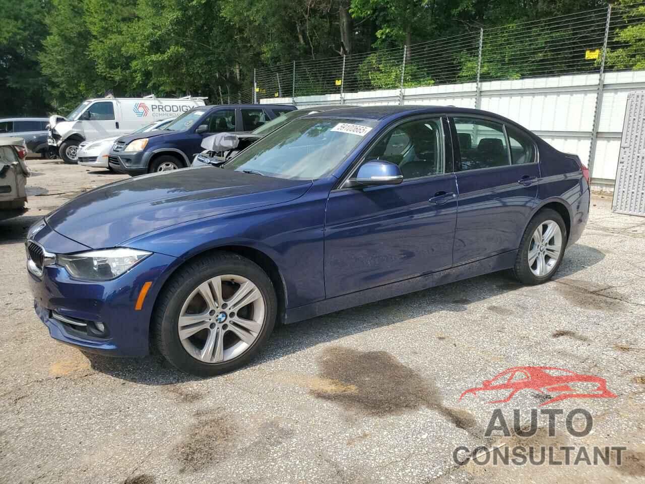BMW 3 SERIES 2016 - WBA8E3C59GK501557