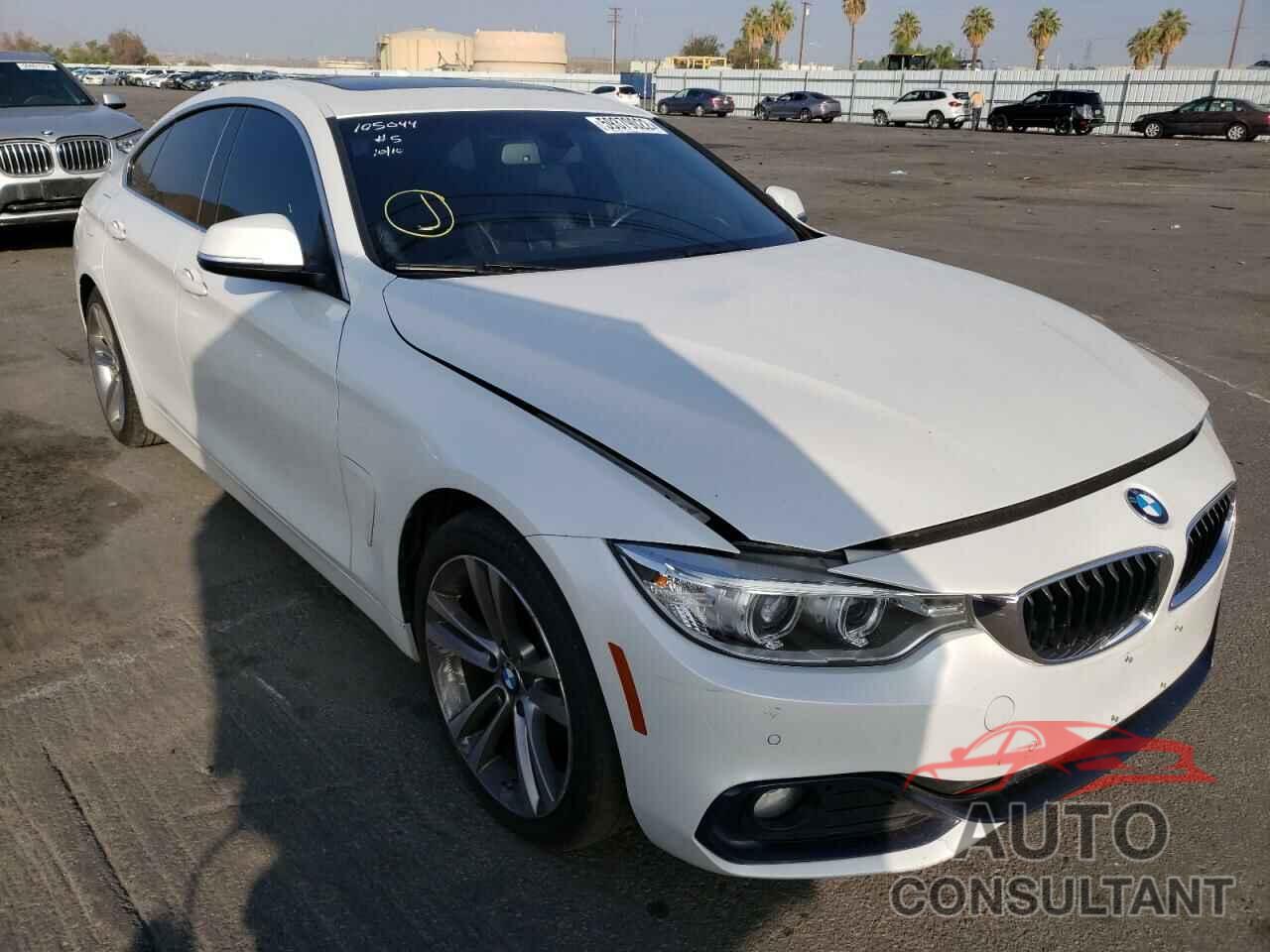 BMW 4 SERIES 2017 - WBA4F7C37HG788581