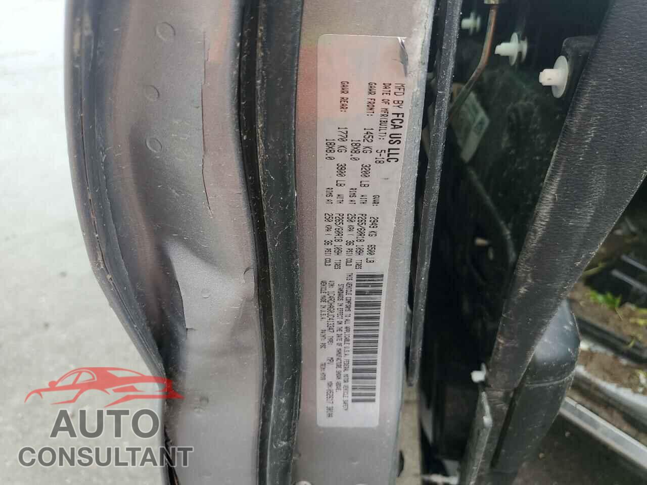 DODGE DURANGO 2018 - 1C4RDHAG0JC413347