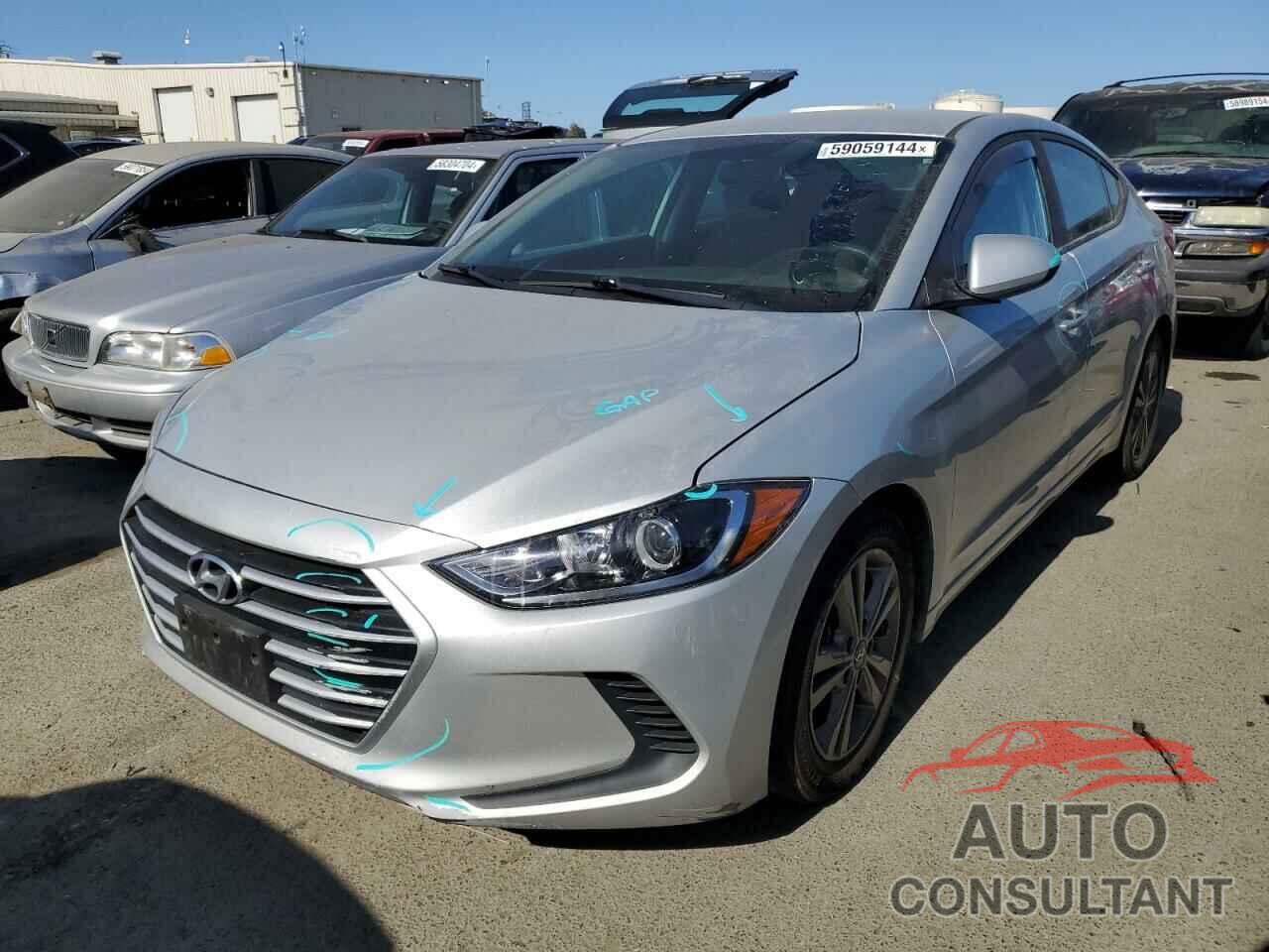 HYUNDAI ELANTRA 2018 - 5NPD84LF2JH304176