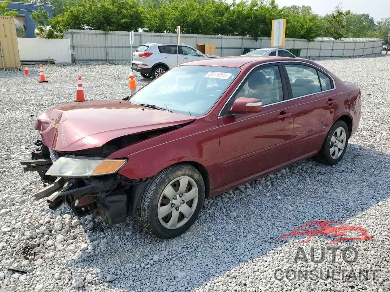 KIA OPTIMA 2009 - KNAGE228795334599