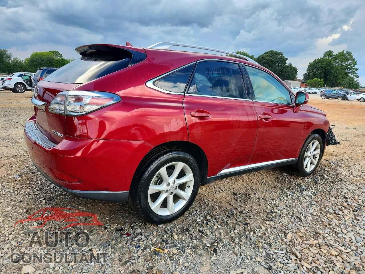LEXUS RX350 2012 - 2T2BK1BA6CC130059