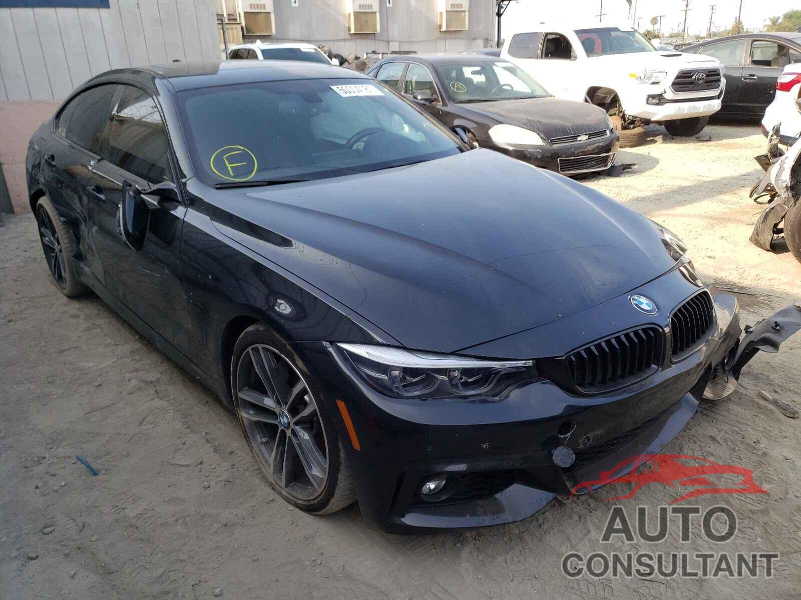 BMW 4 SERIES 2019 - WBA4J5C55KBM65252