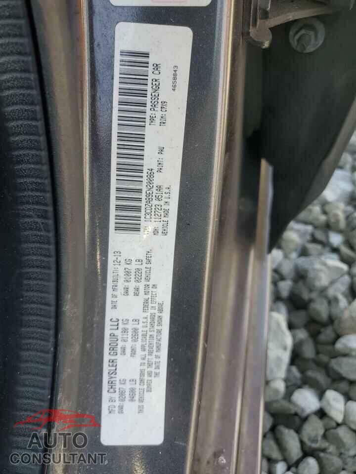 DODGE AVENGER 2014 - 1C3CDZAB9EN200864
