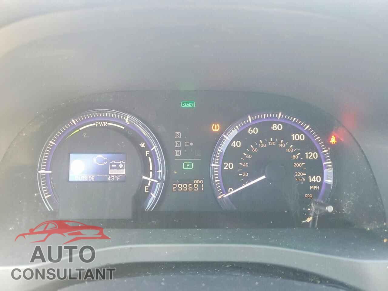 LEXUS HS 2010 - JTHBB1BA8A2037803