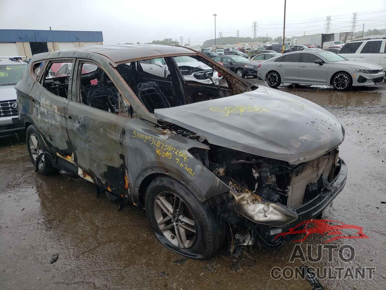 HYUNDAI SANTA FE 2018 - 5NMZT3LB7JH072506