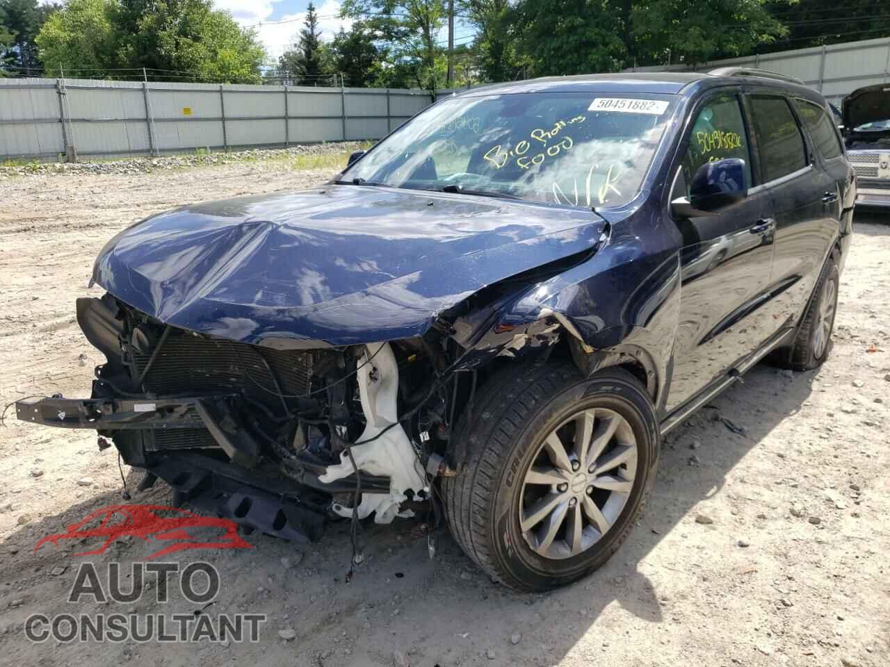 DODGE DURANGO 2017 - 1C4RDJAG0HC828265