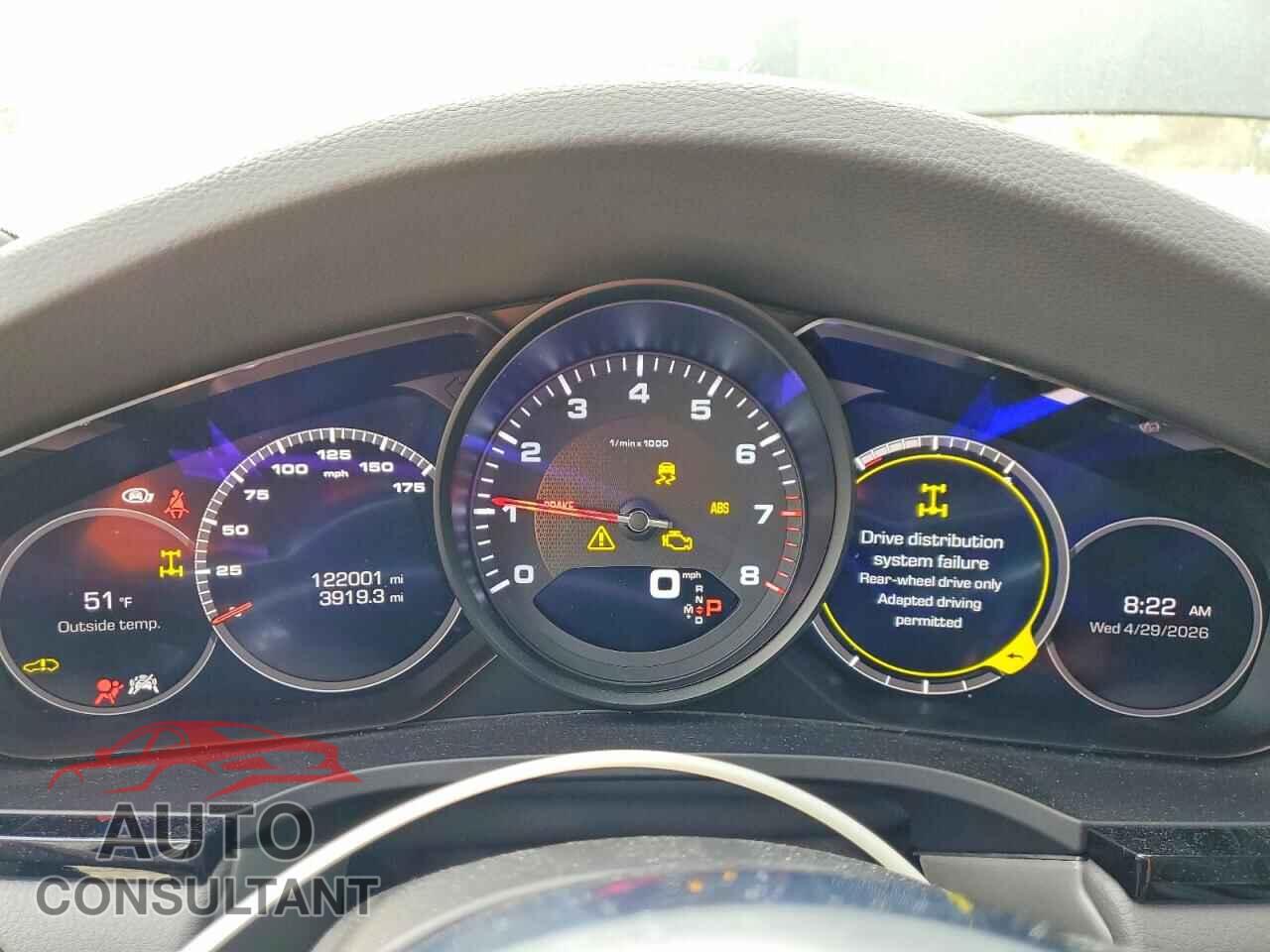 PORSCHE CAYENNE 2019 - WP1AA2AY0KDA12578