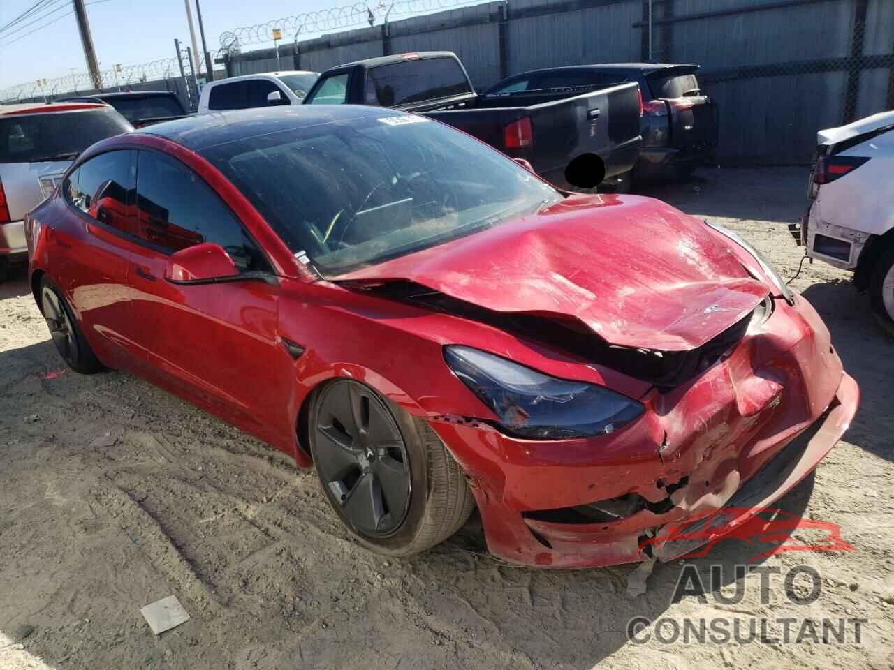 TESLA MODEL 3 2022 - 5YJ3E1EB9NF190355