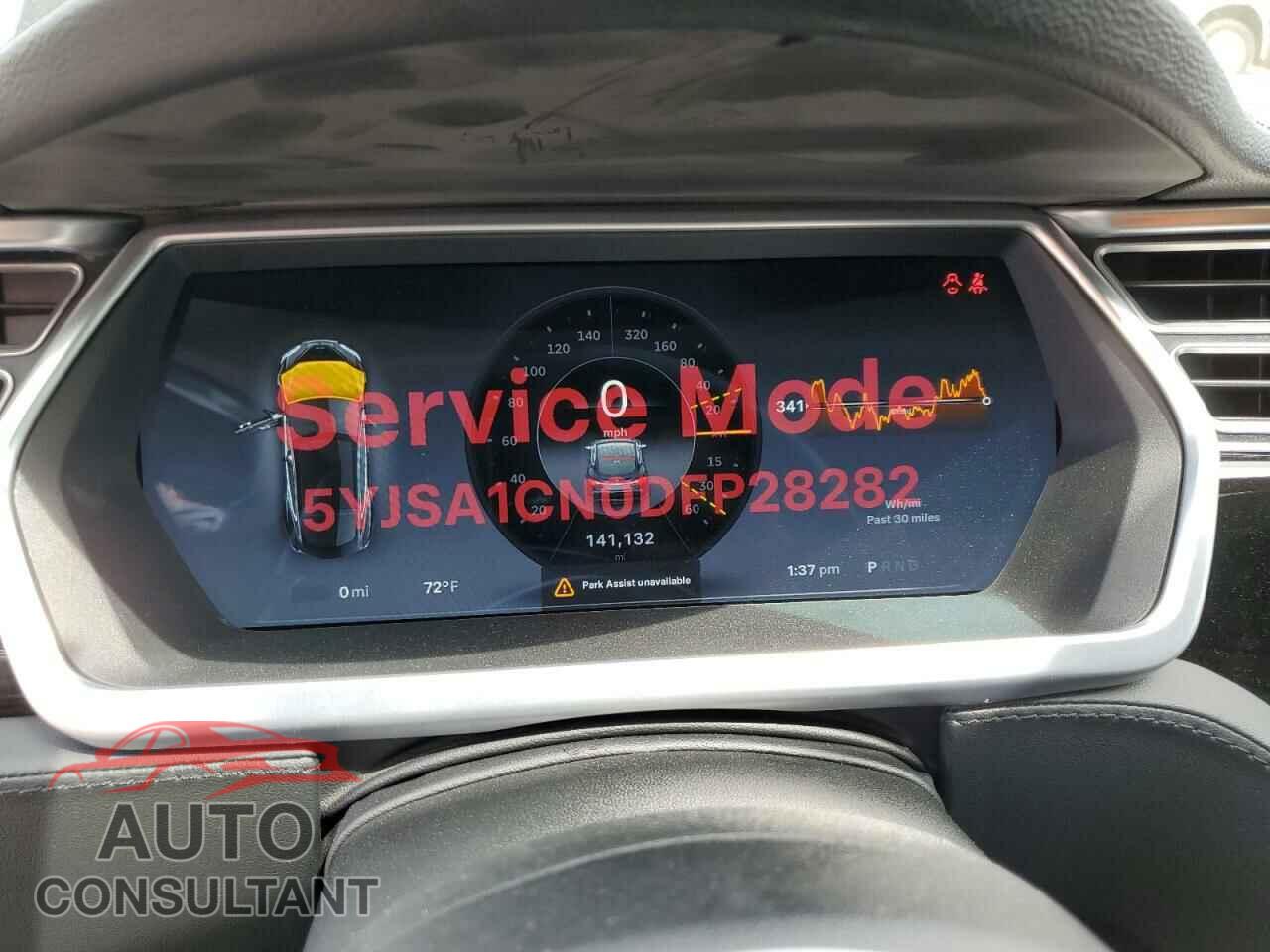 TESLA MODEL S 2013 - 5YJSA1CN0DFP28282