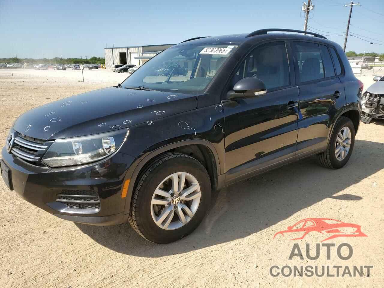 VOLKSWAGEN TIGUAN 2016 - WVGBV7AX2GW579252