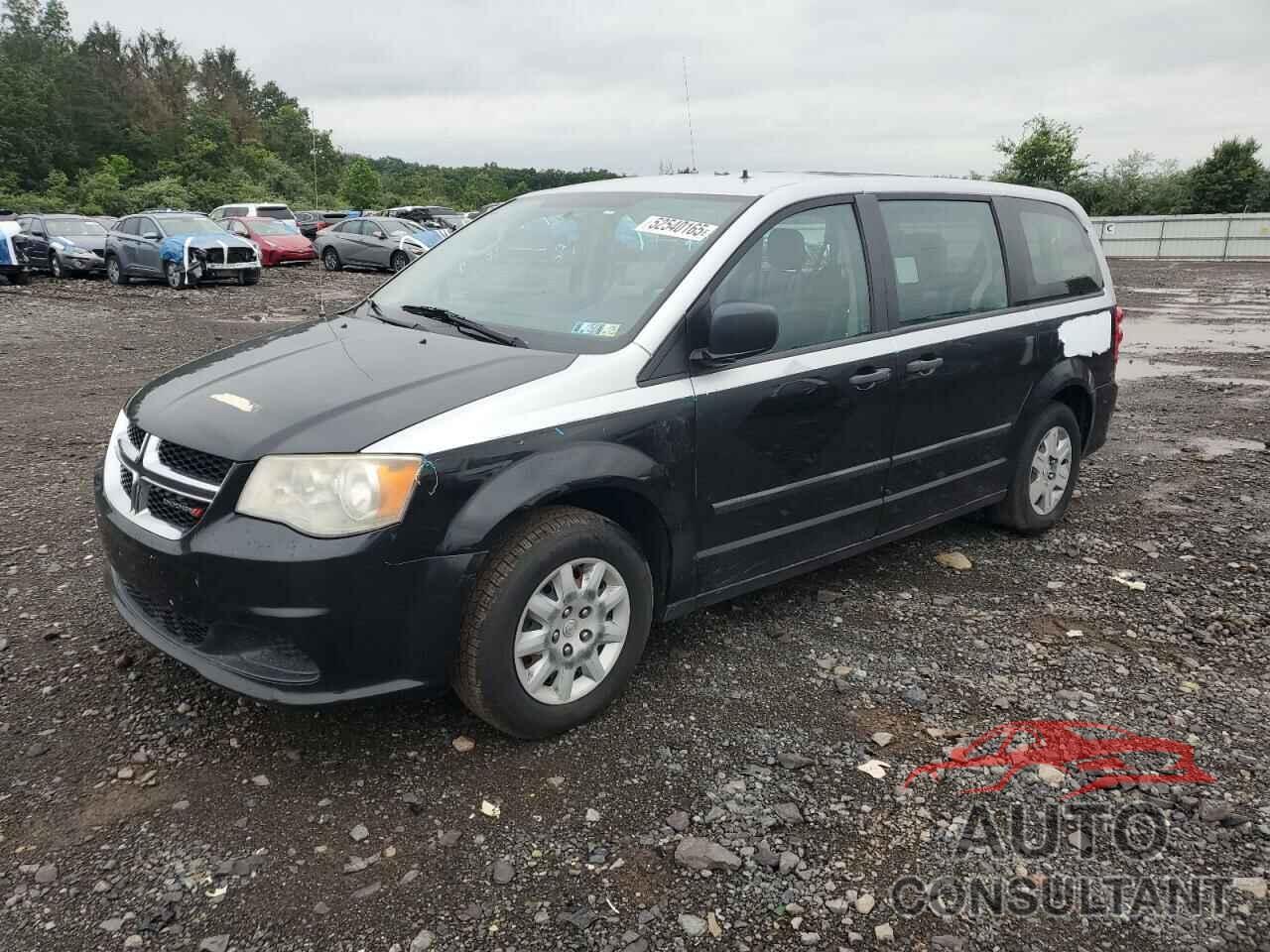 DODGE CARAVAN 2013 - 2C4RDGBG5DR535836