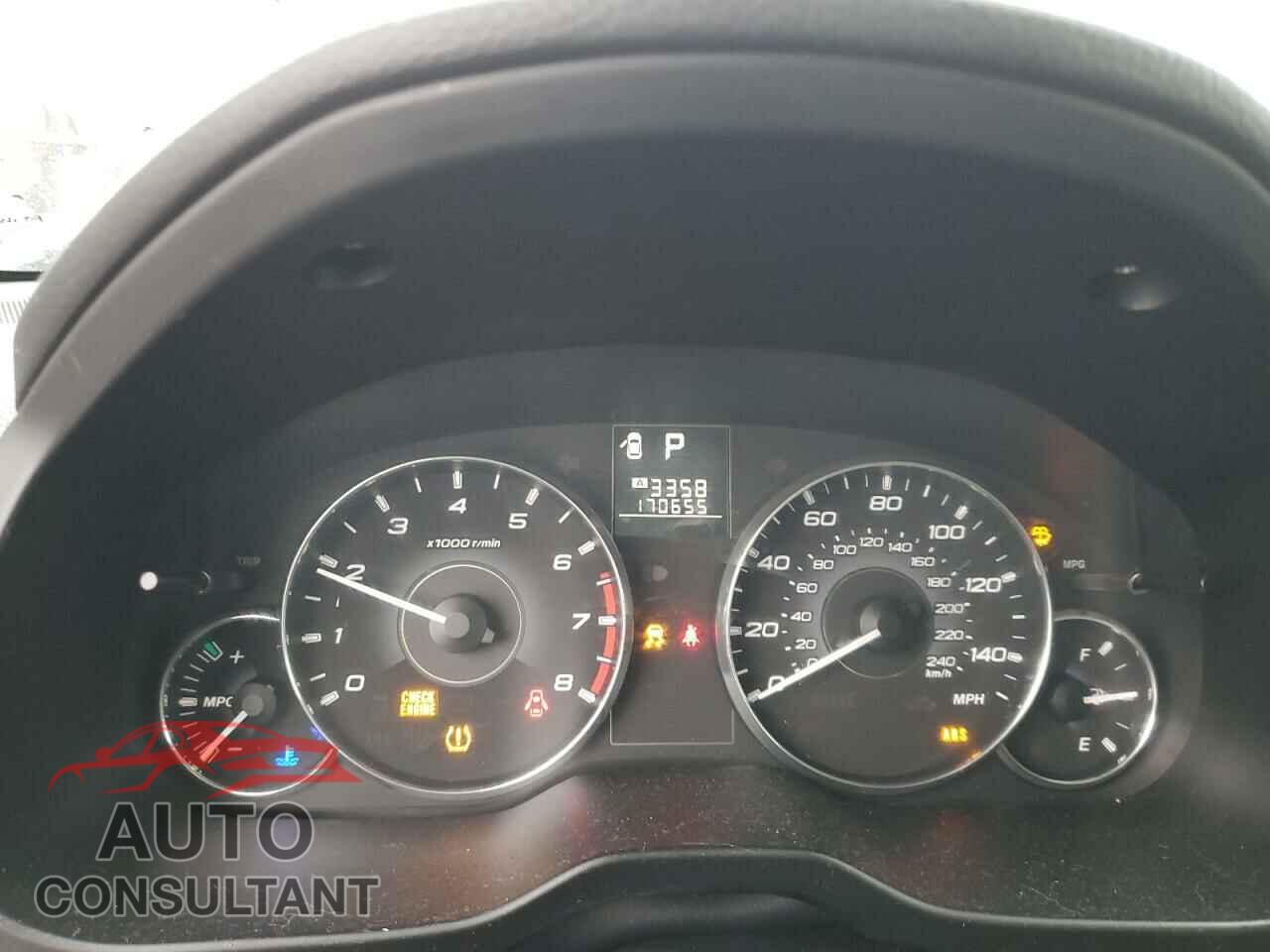 SUBARU OUTBACK 2011 - 4S4BRBCC2B3353949