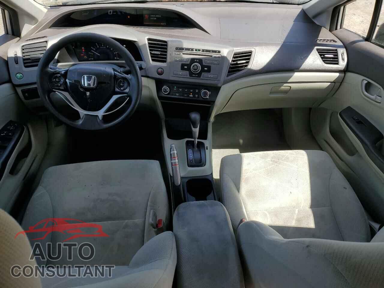 HONDA CIVIC 2012 - 19XFB2F52CE108862