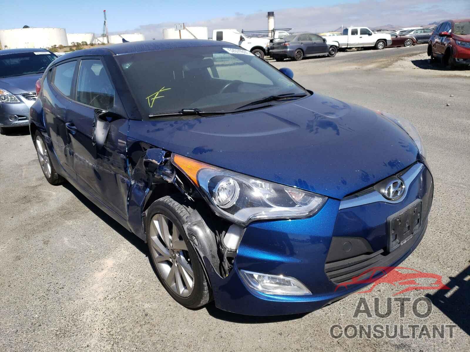 HYUNDAI VELOSTER 2017 - KMHTC6AD1HU306035