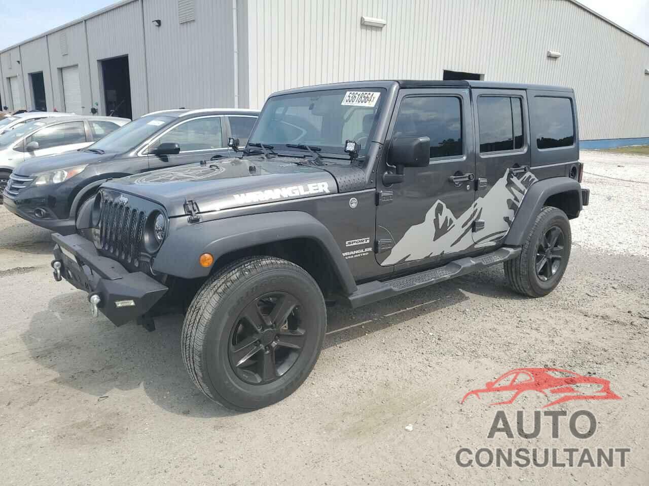 JEEP WRANGLER 2017 - 1C4BJWDG4HL589581