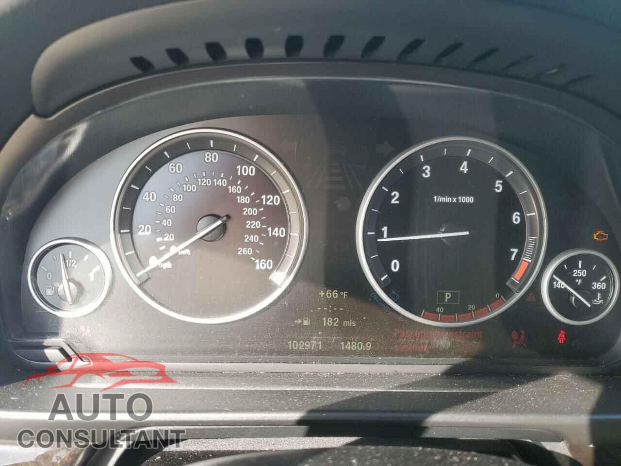 BMW 5 SERIES 2012 - WBAXH5C59CDW04409