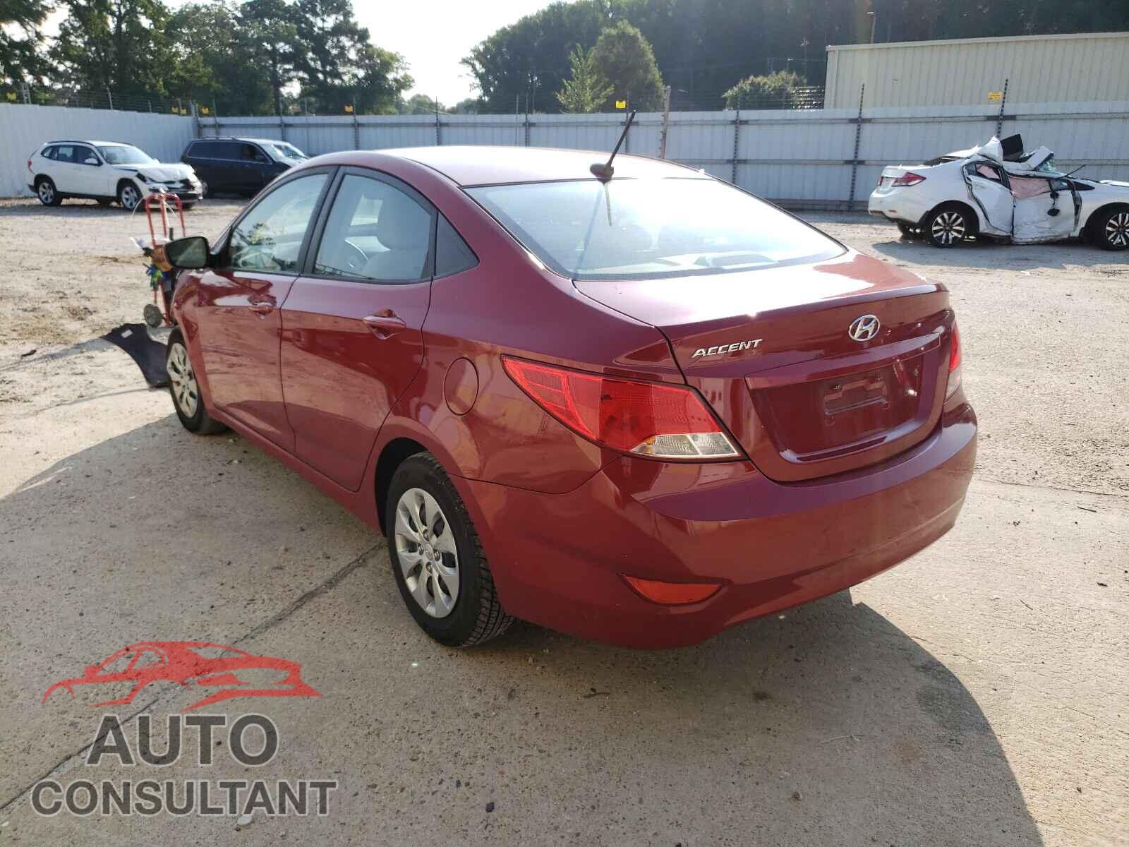 HYUNDAI ACCENT 2017 - KMHCT4AE2HU394896