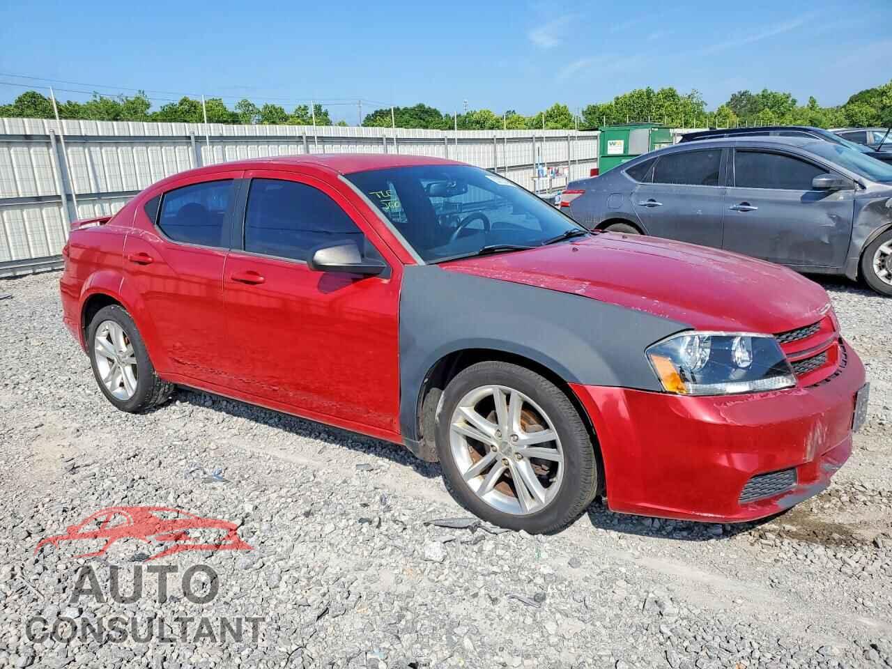 DODGE AVENGER 2013 - 1C3CDZAG4DN504839