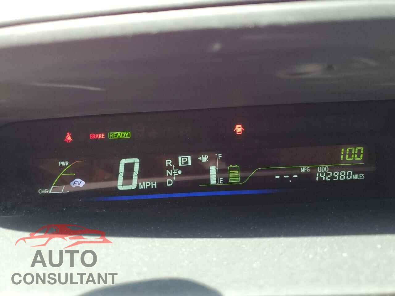 TOYOTA PRIUS 2012 - JTDZN3EU6C3136965