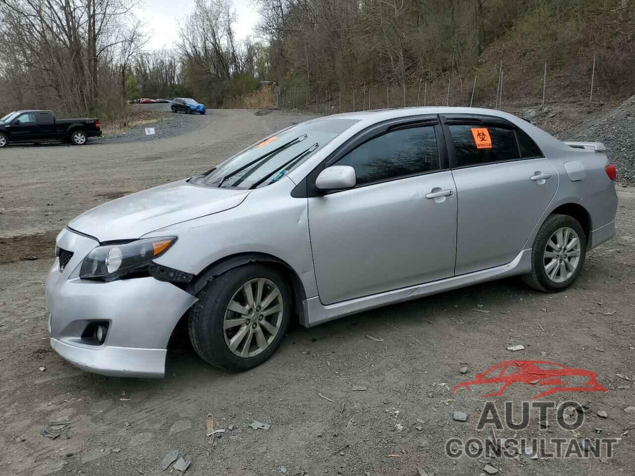 TOYOTA COROLLA 2009 - 2T1BU40E99C045327