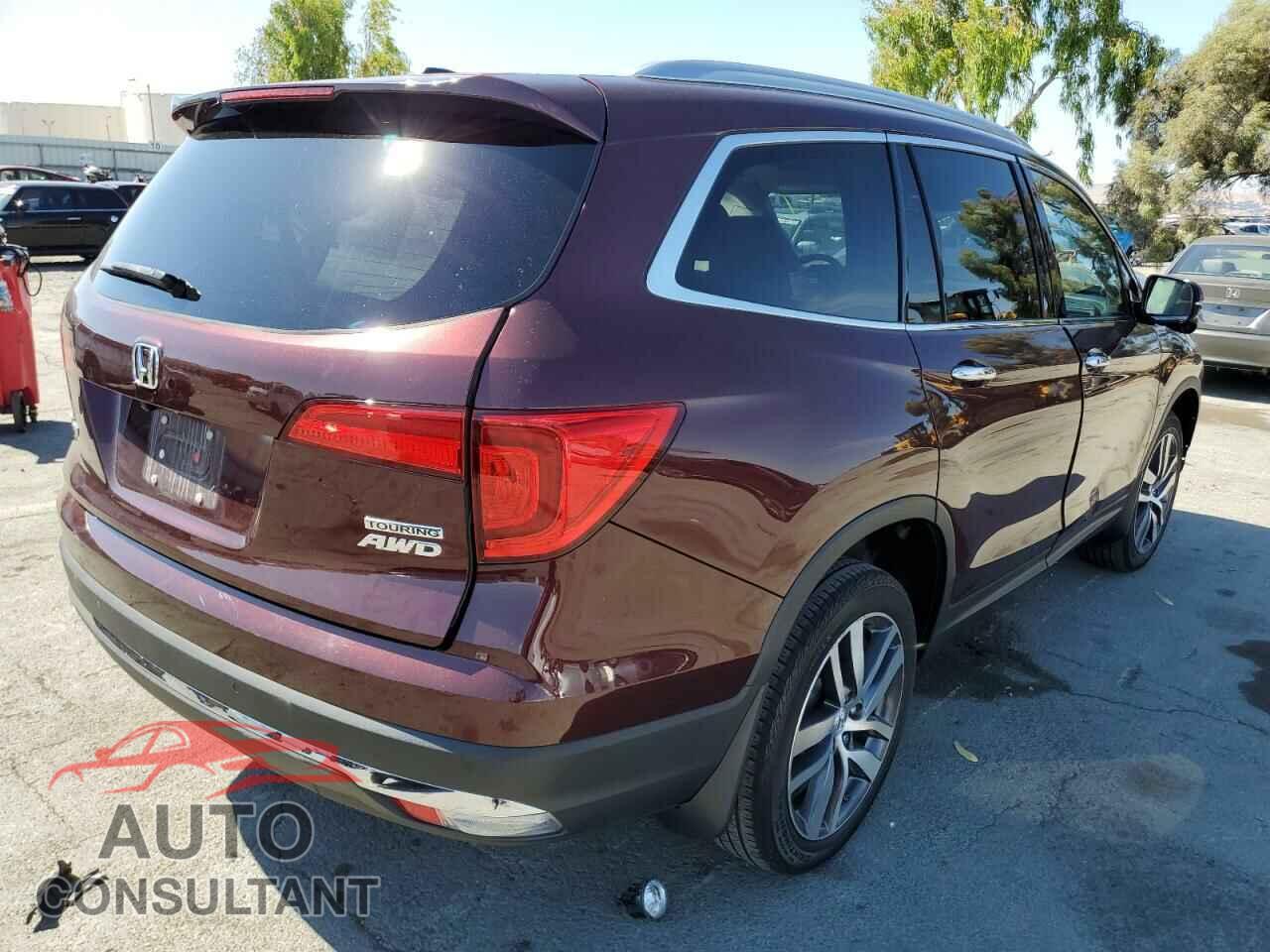 HONDA PILOT 2017 - 5FNYF6H91HB084530
