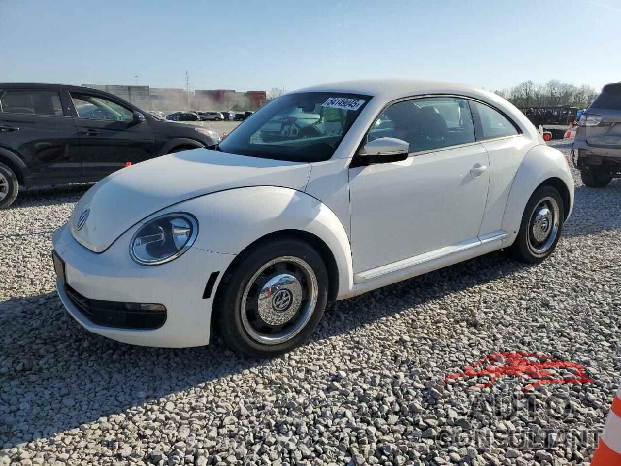 VOLKSWAGEN BEETLE 2012 - 3VWJX7AT4CM613089