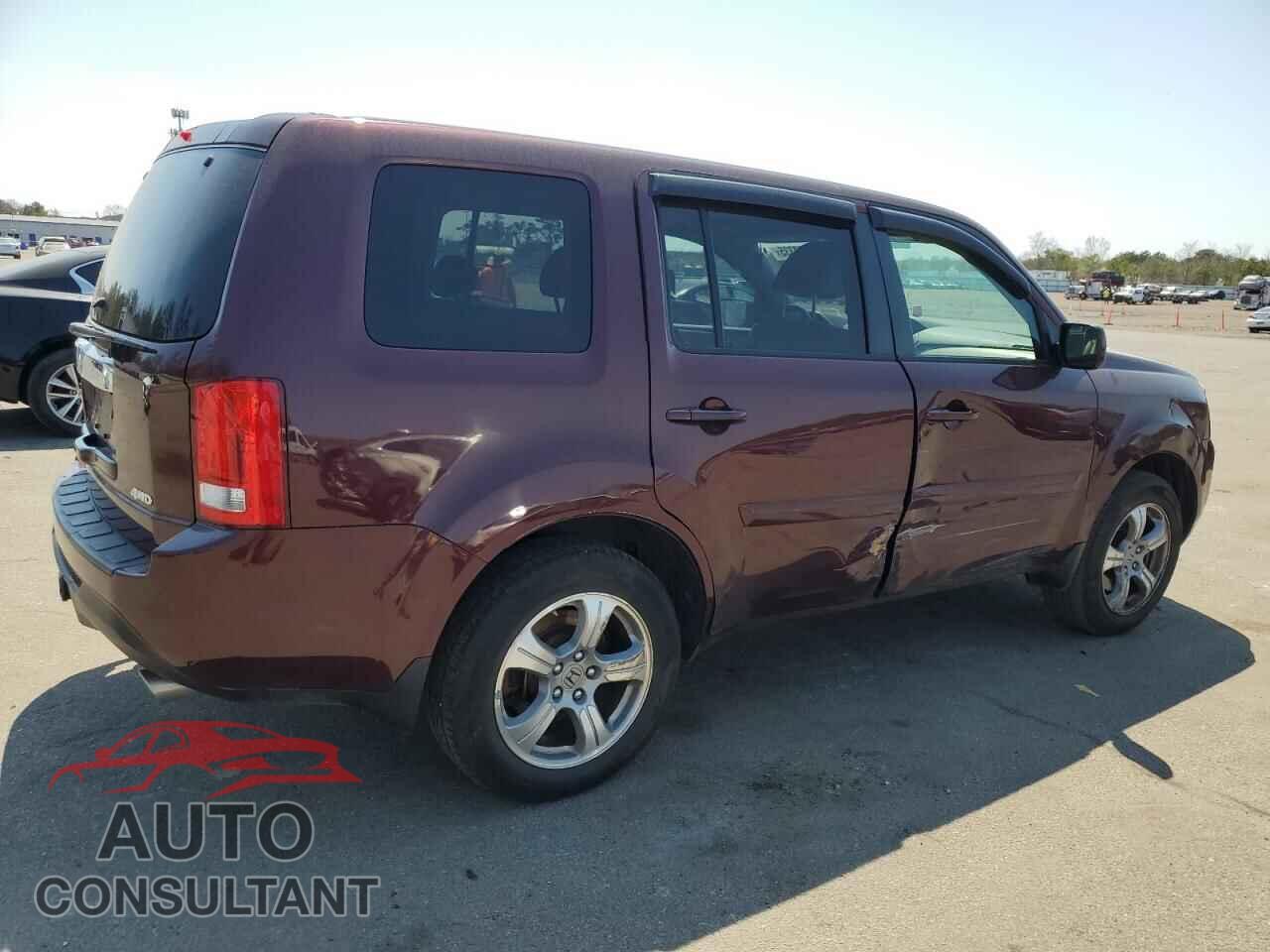 HONDA PILOT 2013 - 5FNYF4H5XDB078253