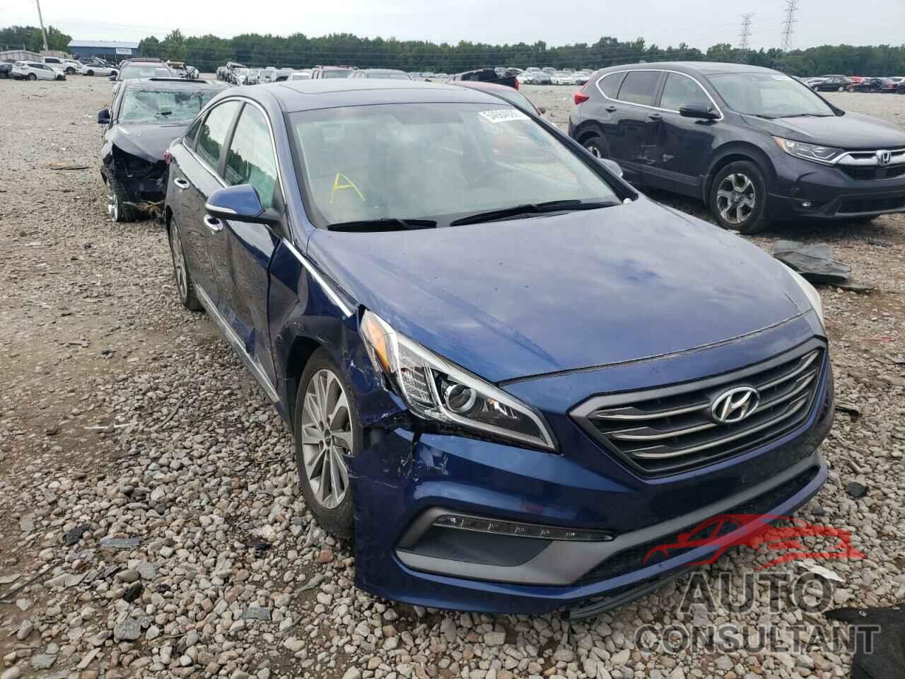 HYUNDAI SONATA 2017 - 5NPE34AF7HH445356