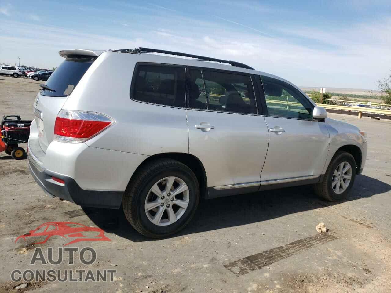 TOYOTA HIGHLANDER 2012 - 5TDZK3EH8CS053791